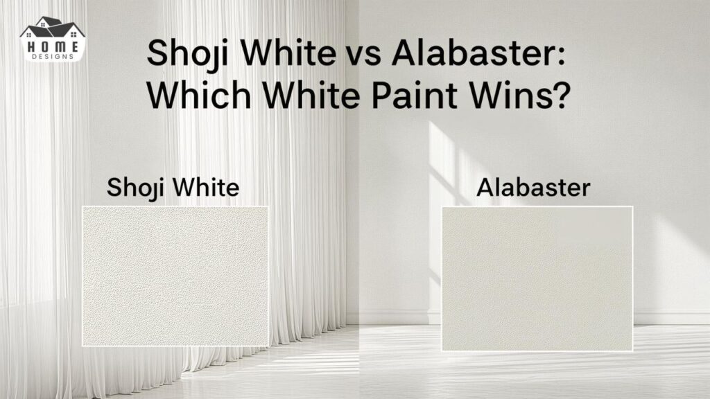 Shoji White vs Alabaster