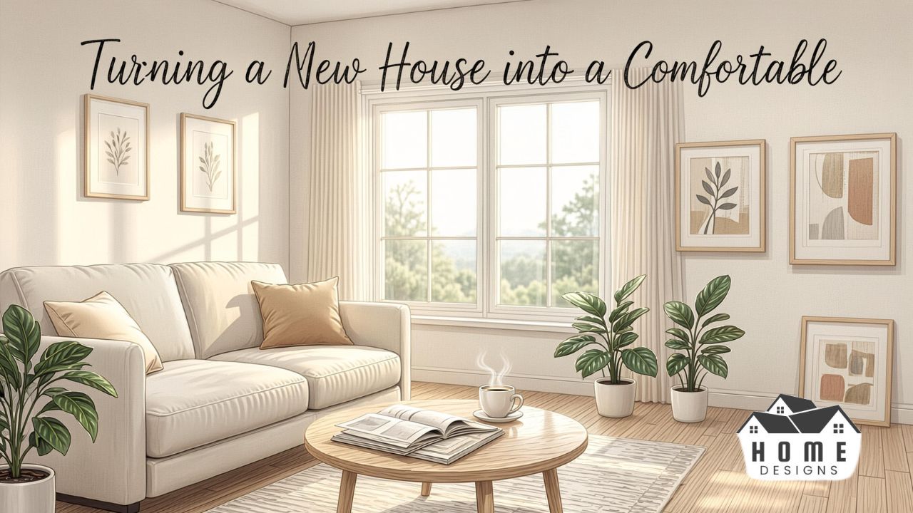 Turning a New House into a Comfortable