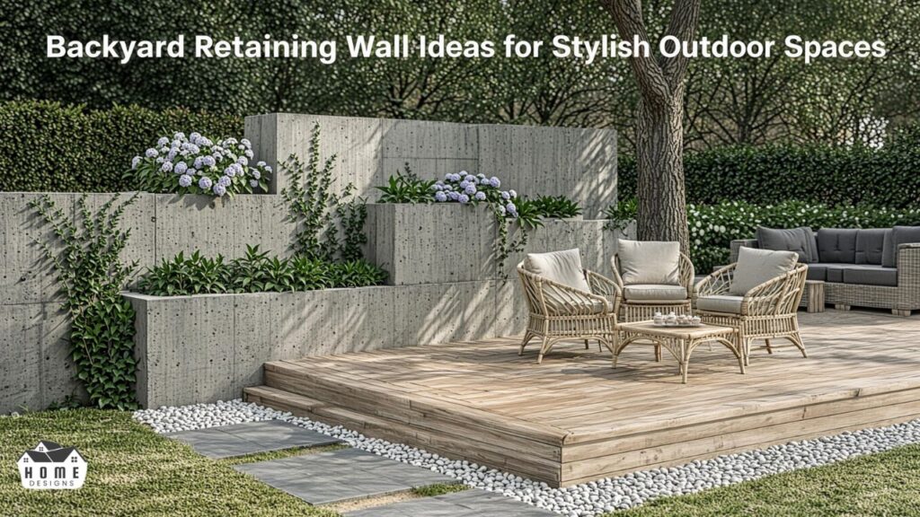 Backyard Retaining Wall Ideas