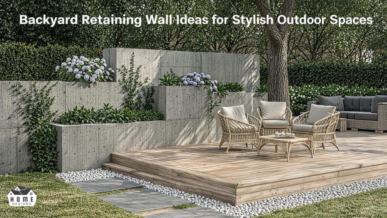 Backyard Retaining Wall Ideas