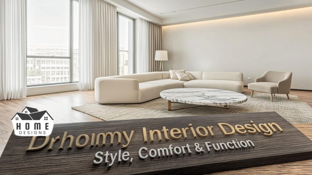 Drhomey Interior Design Style, Comfort & Function