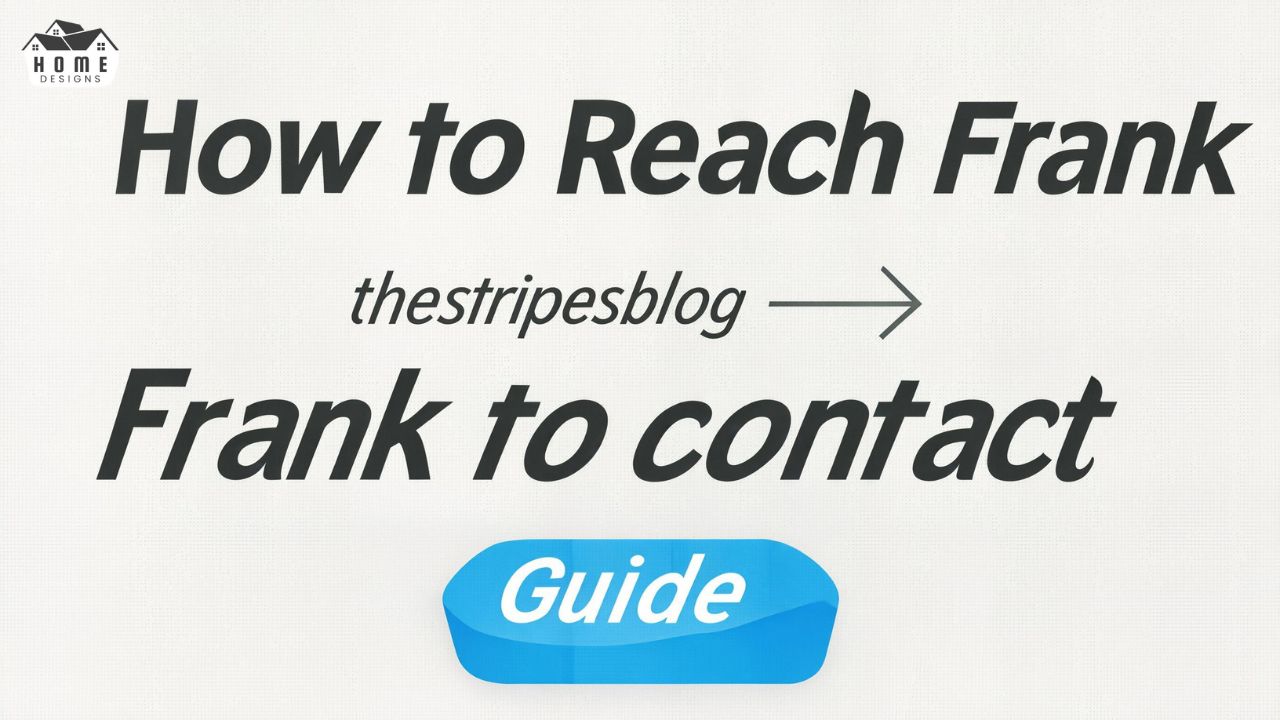 thestripesblog contact frank