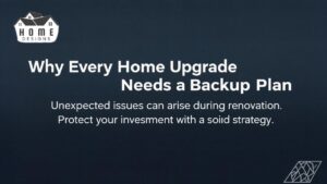 Why Every Home Upgrade Needs a Backup Plan