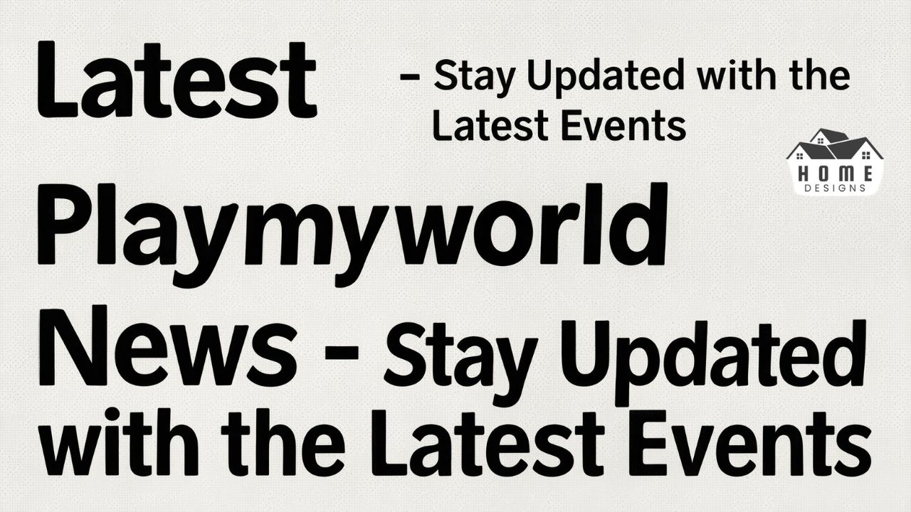 Latest Playmyworld News